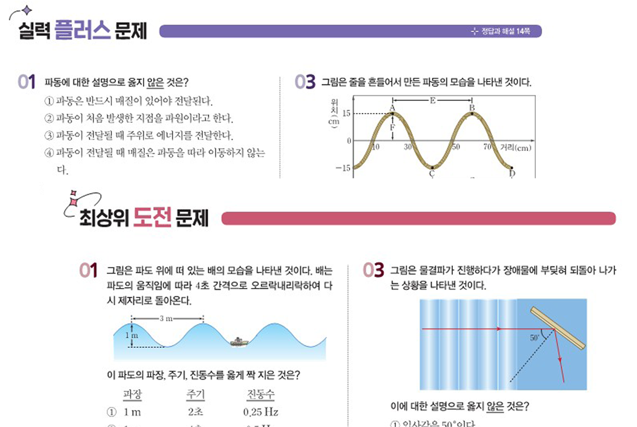 실적 플러스 문제, 최상위 도전 문제 이미지